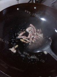 妈妈教我做茭白炒肉丝做法图解5)