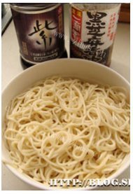 豆酱蒜香牛肉拌面做法图解1)