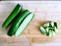 好吃的香辣豆豉小黄瓜做法图解1)