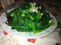 好吃的呛拌小油菜做法图解3)