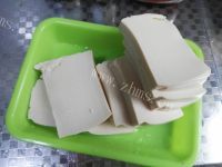 美味的铁板煎年糕豆腐做法图解3)