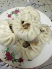 开胃的白菜酱肉包子做法图解8)