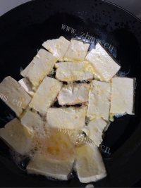 家常菜平菇烧豆腐做法图解5)