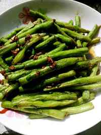 家常菜干煸豆角