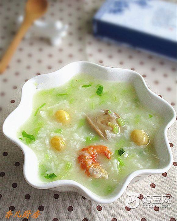 香芹海鲜粥