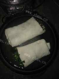 方便的电饼锅版韭菜饼做法图解9)