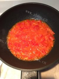 番茄豆腐做法图解4)