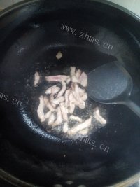 家常菜肉丝炒芹菜做法图解3)