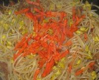 「DIY美食」黄豆芽炒肉做法图解7)