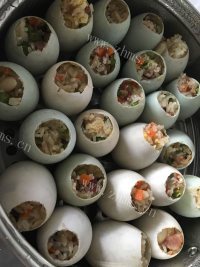 香浓的糯米咸鸭蛋做法图解4)
