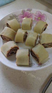 鸡蛋豆沙卷做法图解6)