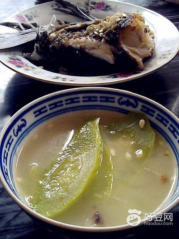 白瓜鲩鱼尾汤