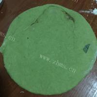 好吃的翡翠烙饼做法图解7)