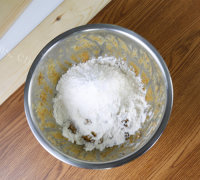 特下饭的红糖核桃饼干做法图解2)