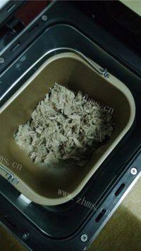 面包机自制肉松做法图解7)