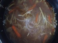 美味菠菜牛肉粉做法图解6)