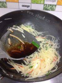 香脆的家常土豆丝做法图解7)