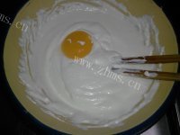 自制轻乳酪蛋糕做法图解4)