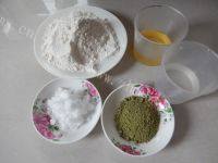 食欲满满的抹茶绿豆酥做法图解1)