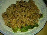 家常菜香菇肉末