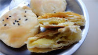 自己做的绿豆饼