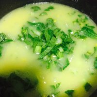 美味的红薯玉米粥做法图解9)