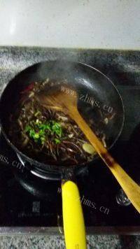 茶树菇炒肉丝