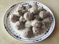 美味的无油糖醋藕圆做法图解10)