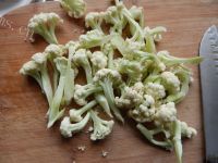 美味花菜炒牛肉做法图解6)