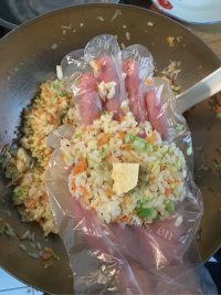 自制双重芝士饭团做法图解4)