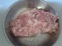 香菇蒸肉饼自制做法图解4)