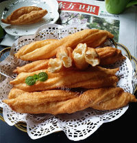 自制油条