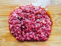 自制番茄牛肉小米粥做法图解2)