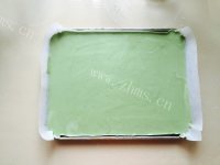 自制抹茶蛋糕卷做法图解11)