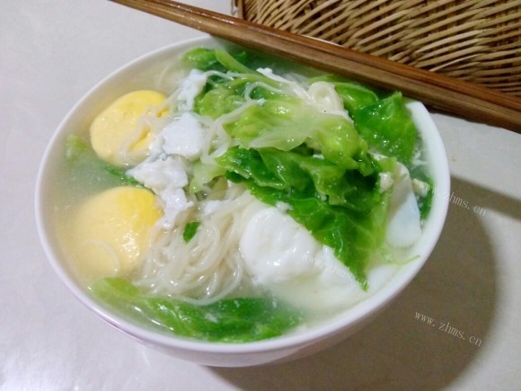 珍馐美味的鸡蛋面