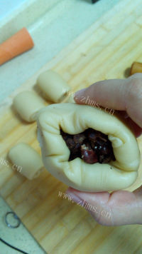 自制苏式豆沙月饼做法图解12)