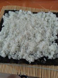 老爸做的紫菜包饭做法图解7)