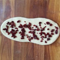 DIY奶香蔓越莓吐司的做法图解六