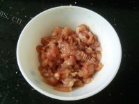 美味的板栗瘦肉粥做法图解5)