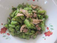家常的四季豆炒肉