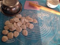 热腾腾的西葫芦鸡蛋饺子做法图解7)