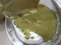 美味的抹茶蜜豆小蛋糕做法图解7)