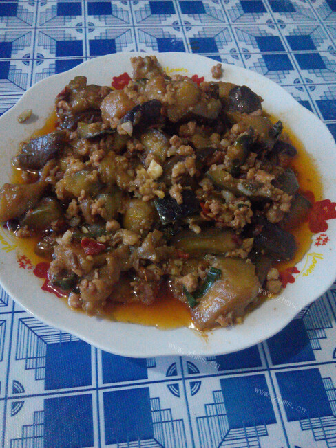 色味俱佳的肉末茄子