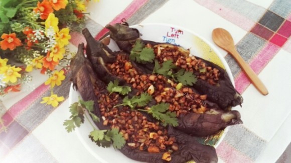 鲜美可口的肉末茄子