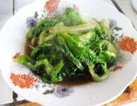 家常菜素炒生菜