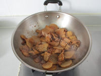 可口的干锅白萝卜五花肉的做法图解十