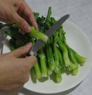 简易的白灼芥兰做法图解2)
