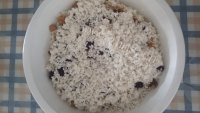 多吃蒸蔓越莓甜糯米饭做法图解4)