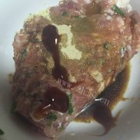 家常菜香菇酿肉做法图解3)