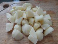 油豆角炖土豆的做法图解三